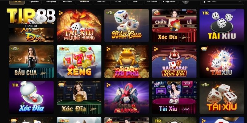 Sức hấp dẫn khó chối từ của sảnh cược casino TIP88 